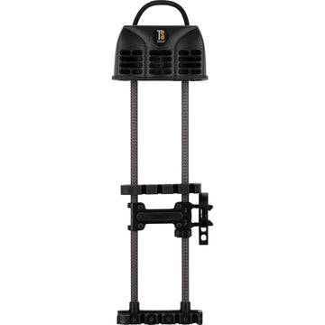 TightSpot Rise quiver showcases compact 5-arrow design reducing bow torque for tighter shots.