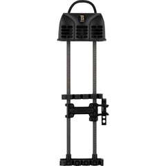 TightSpot Rise quiver showcases compact 5-arrow design reducing bow torque for tighter shots.