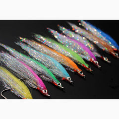 Close-up of Tigofly hook size 1/0 and 4 cm length