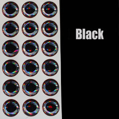 Tigofly 160pcs lure eyes grey color, 10mm