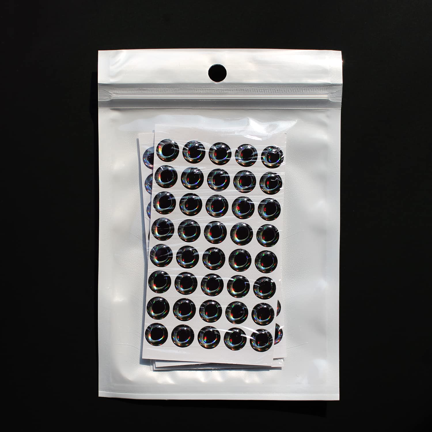 Tigofly 160pcs lure eyes yellow color, 10mm