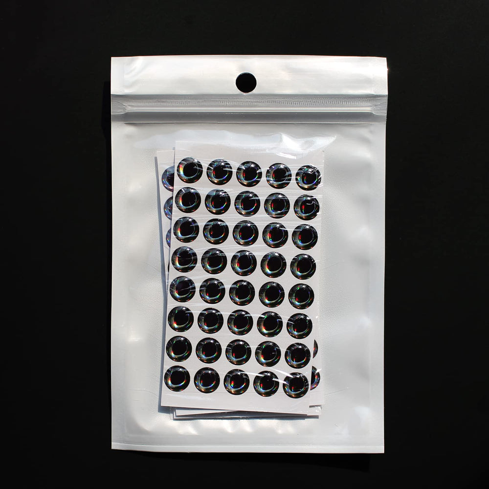 Tigofly 160pcs lure eyes yellow color, 10mm
