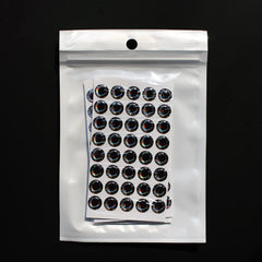 Tigofly 160pcs lure eyes yellow color, 10mm