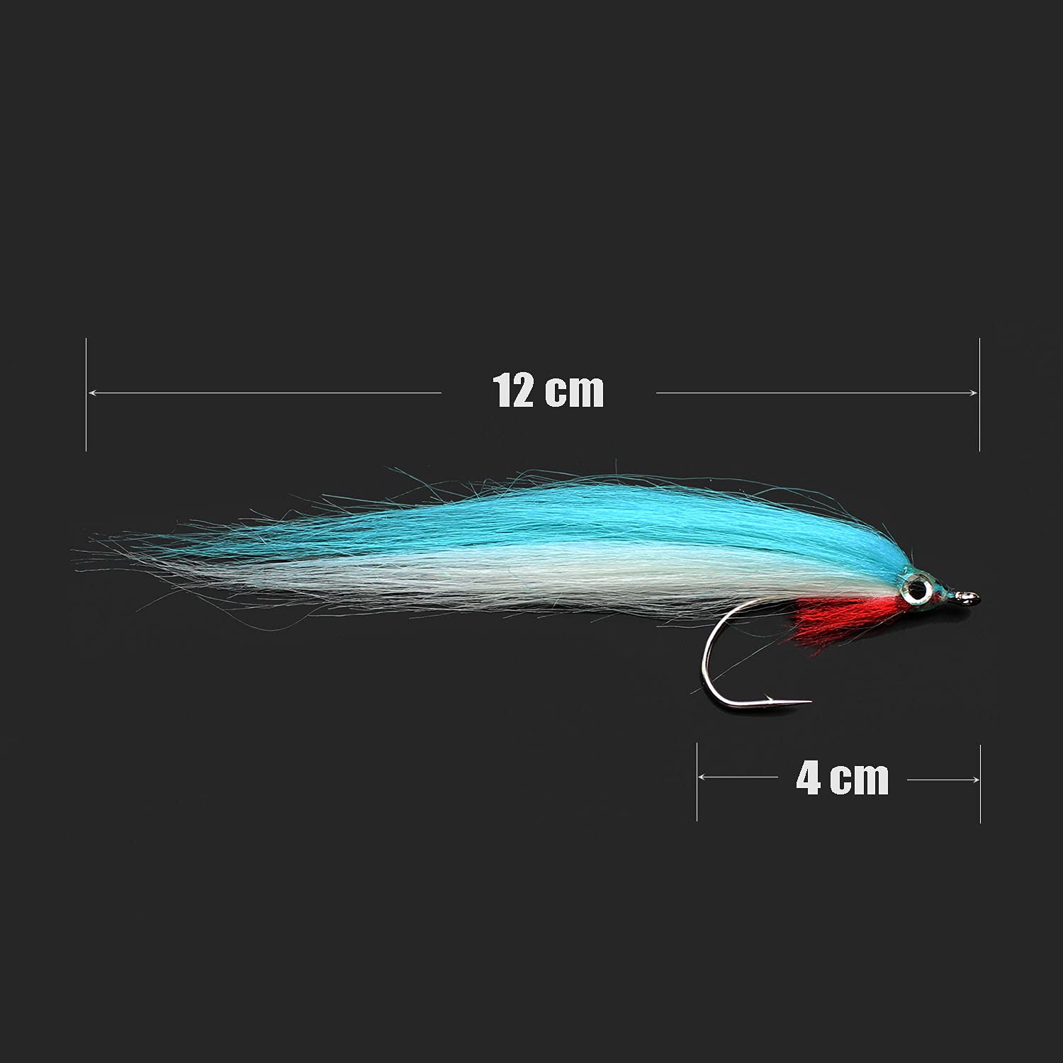 Tigofly 20-piece UV color fly fishing flies set - purple color variant