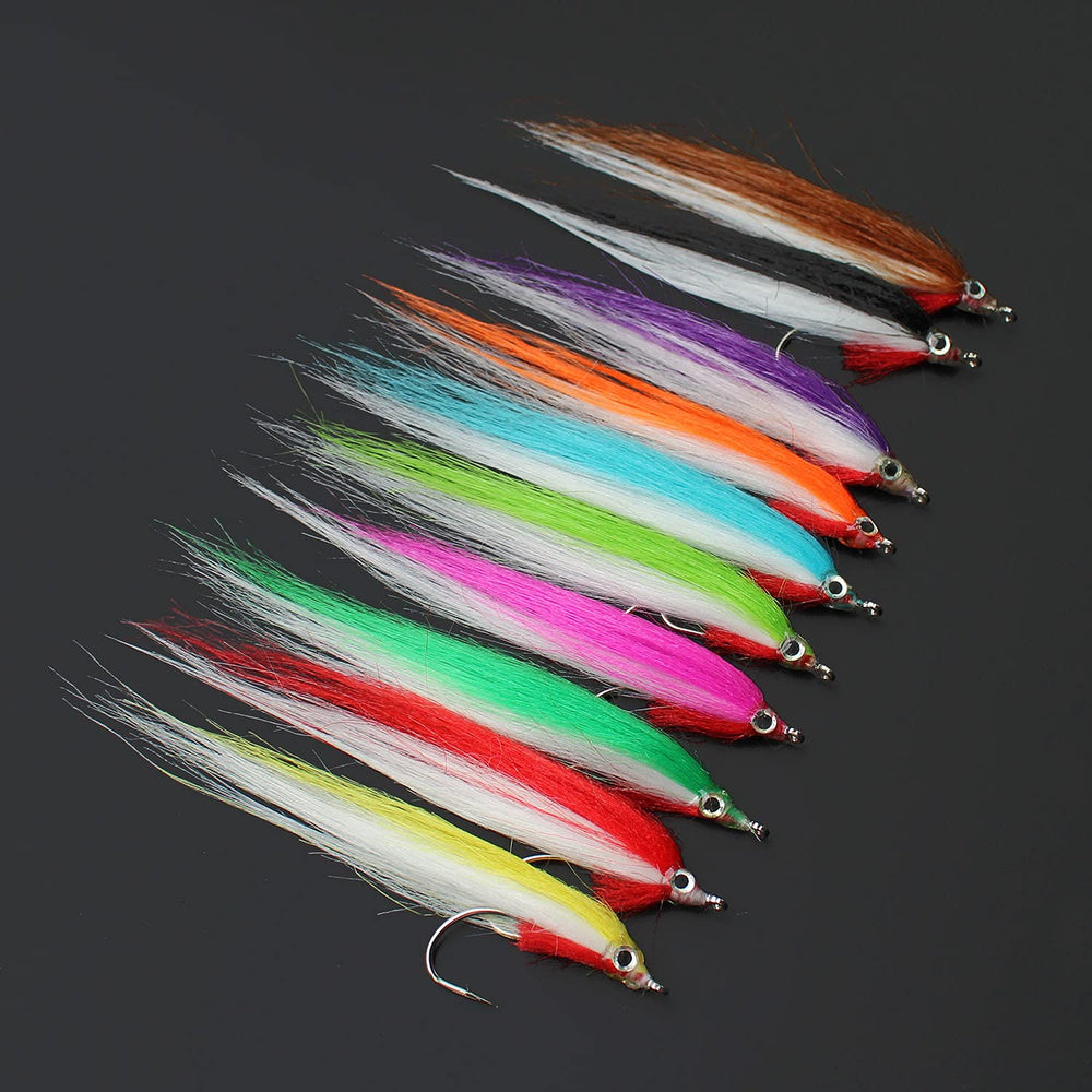 Tigofly 20-piece fly fishing lure set with assorted colors