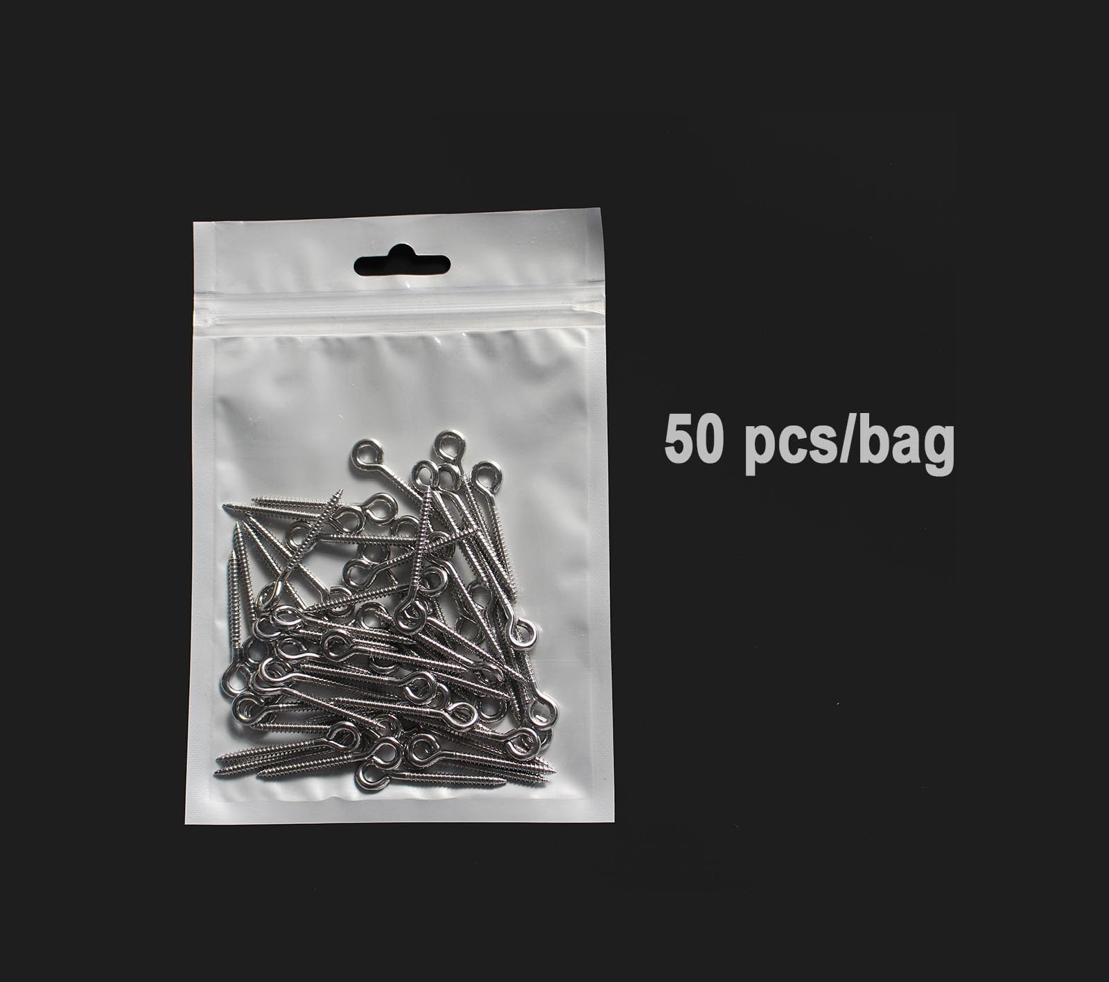 Pack of 50 Tigofly screws for DIY fishing lures