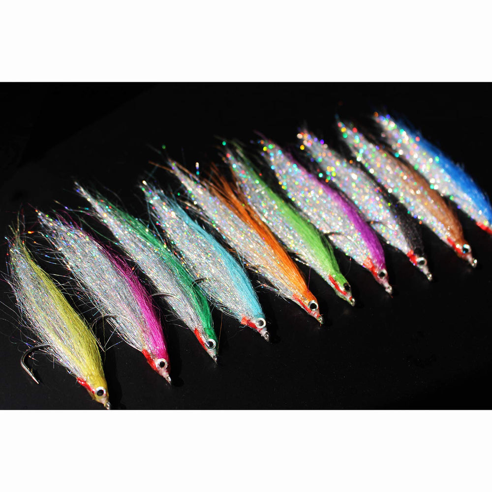 Tigofly lures suitable for Salmon, Trout, Steelhead and Bass fishing