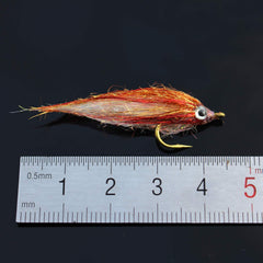 Tigofly wounded minnow fly color 4 - 1.5 inch, size #8