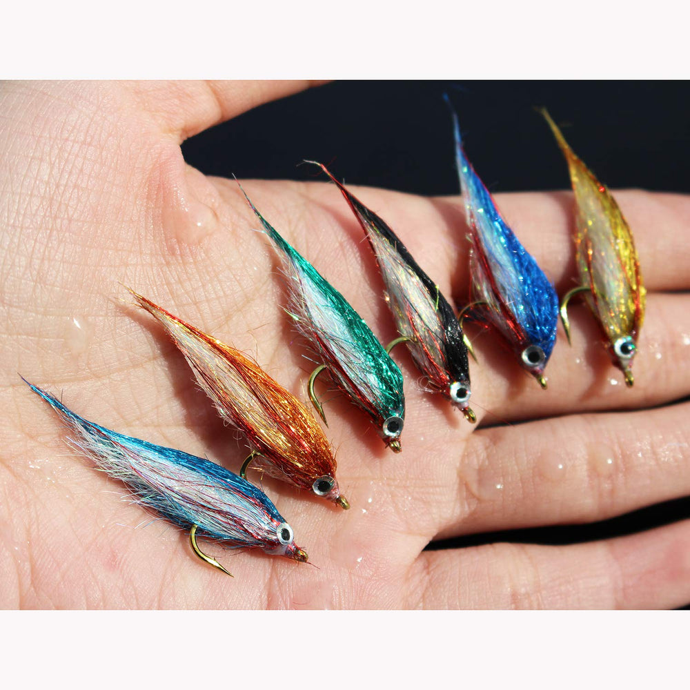 Tigofly wounded minnow fly color 5 - 1.5 inch, size #8
