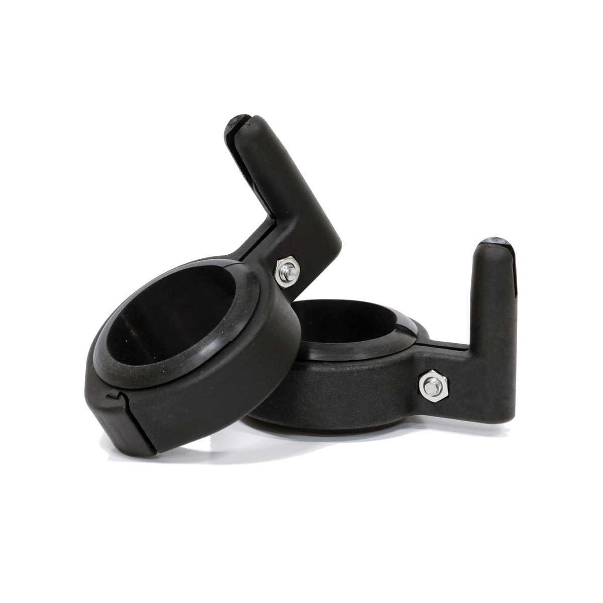 Tigress 88691 outrigger line holder on deck for quick line access.