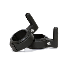 Tigress 88691 outrigger line holder on deck for quick line access.