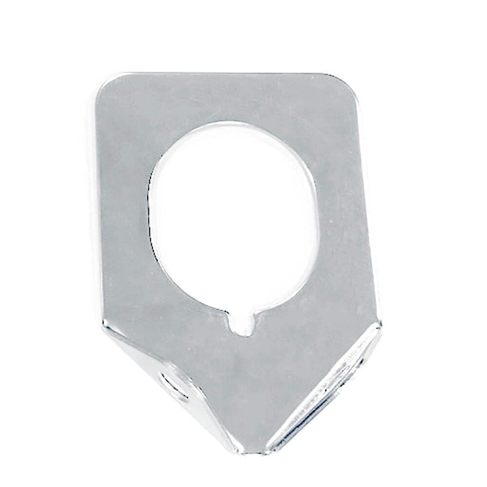 Tigress 9-inch screwless backing plate for easy rod holder setup in saltwater fishing.