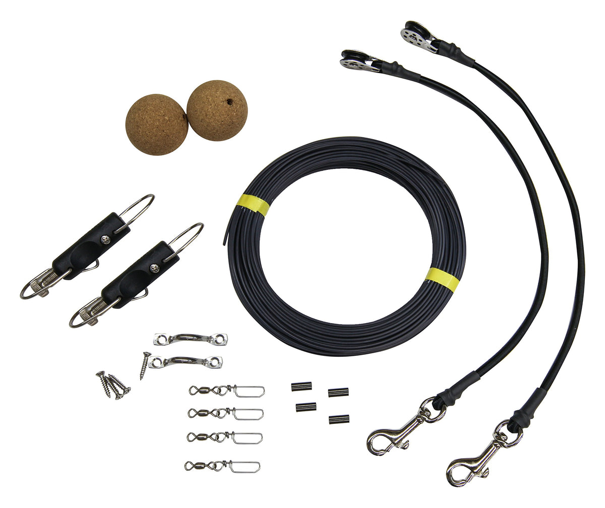 Tigress Elite Mono Rigging Kit contents for quick rigging setup.