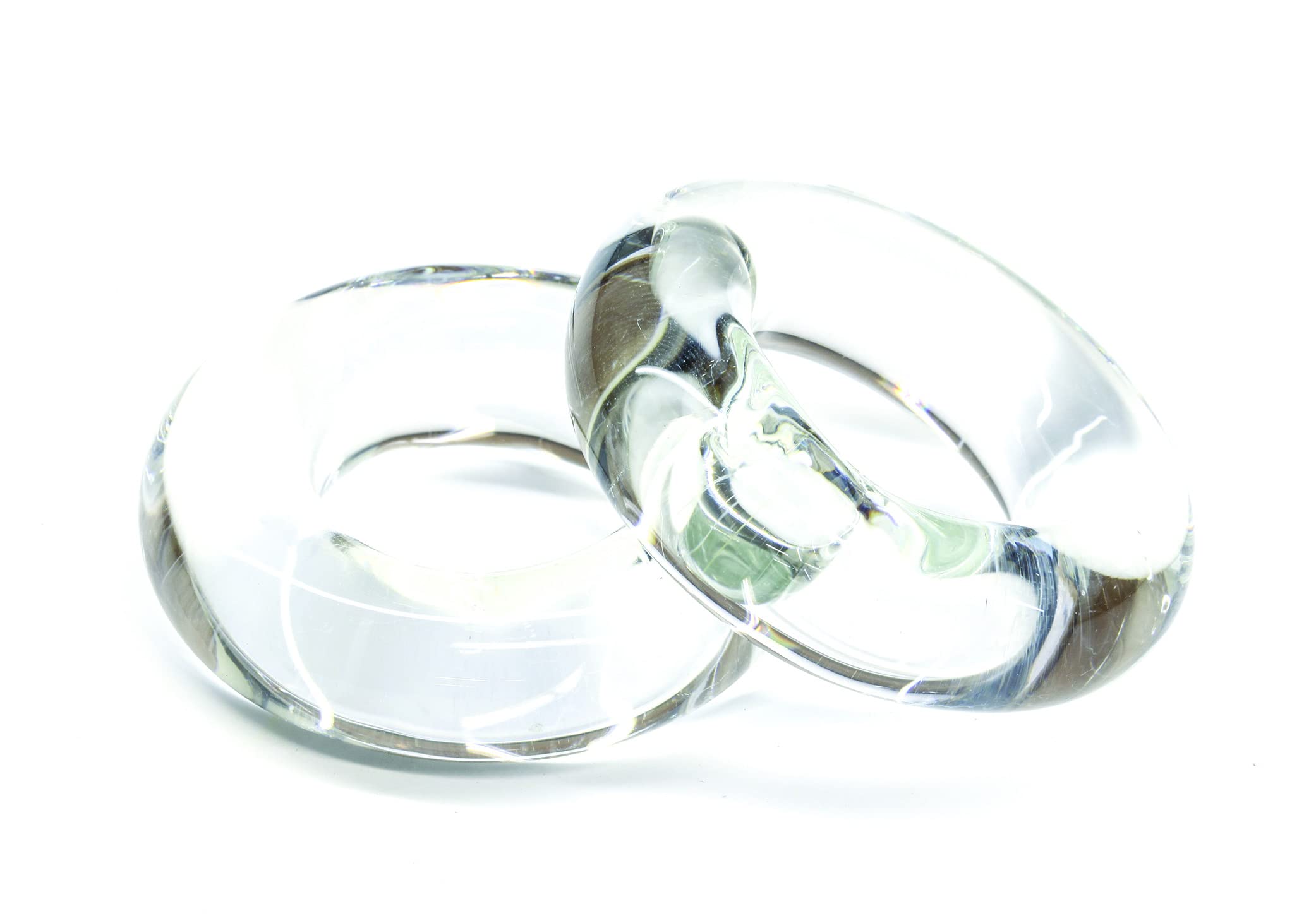 Tigress Glass Outrigger Rings – pair for saltwater fishing, enhances line spread and setup simplicity.