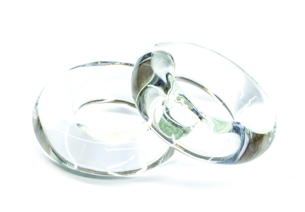 Tigress Glass Outrigger Rings – pair for saltwater fishing, enhances line spread and setup simplicity.