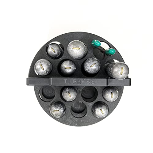 Tigress Deep Drop Bucket Lead Holder uses high-density polyethylene for long-lasting strength