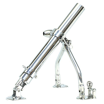 Tigress large side-mount adjustable outriggers for secure mounting on boats