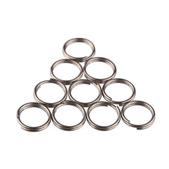 TIKING titanium small split rings 12mm for durable jewelry connections.