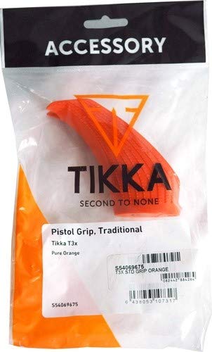 Tikka Beretta T3X orange gun handle with textured grip for versatile mounting
