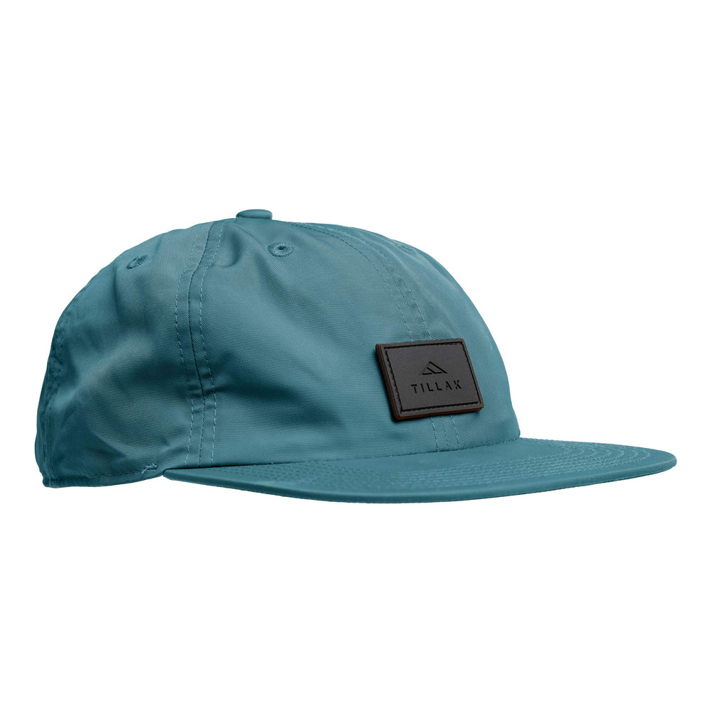 Tillak COHO Six Panel Hat in Heron Blue — front view