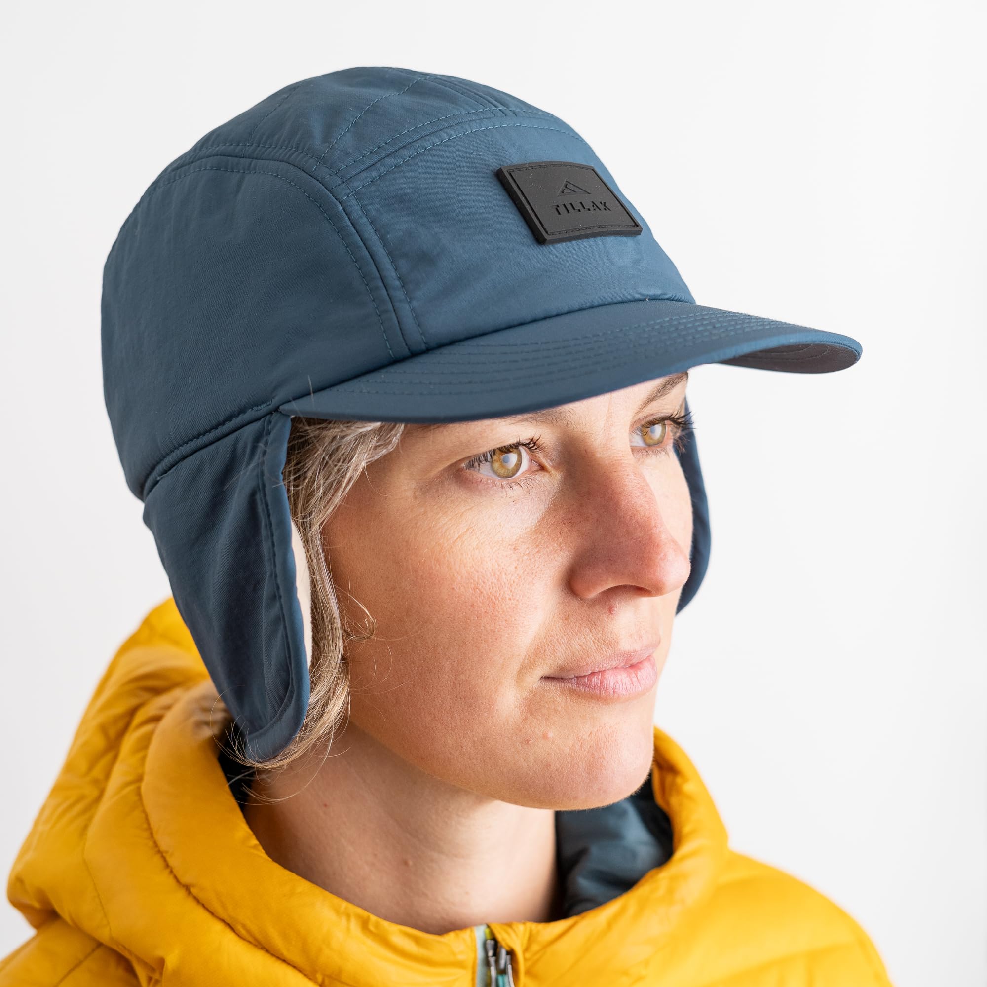 Tillak Tahoma Hat compact brim protecting eyes without interfering with helmets