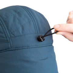 Tillak Tahoma Hat earflaps up for milder temps and improved airflow