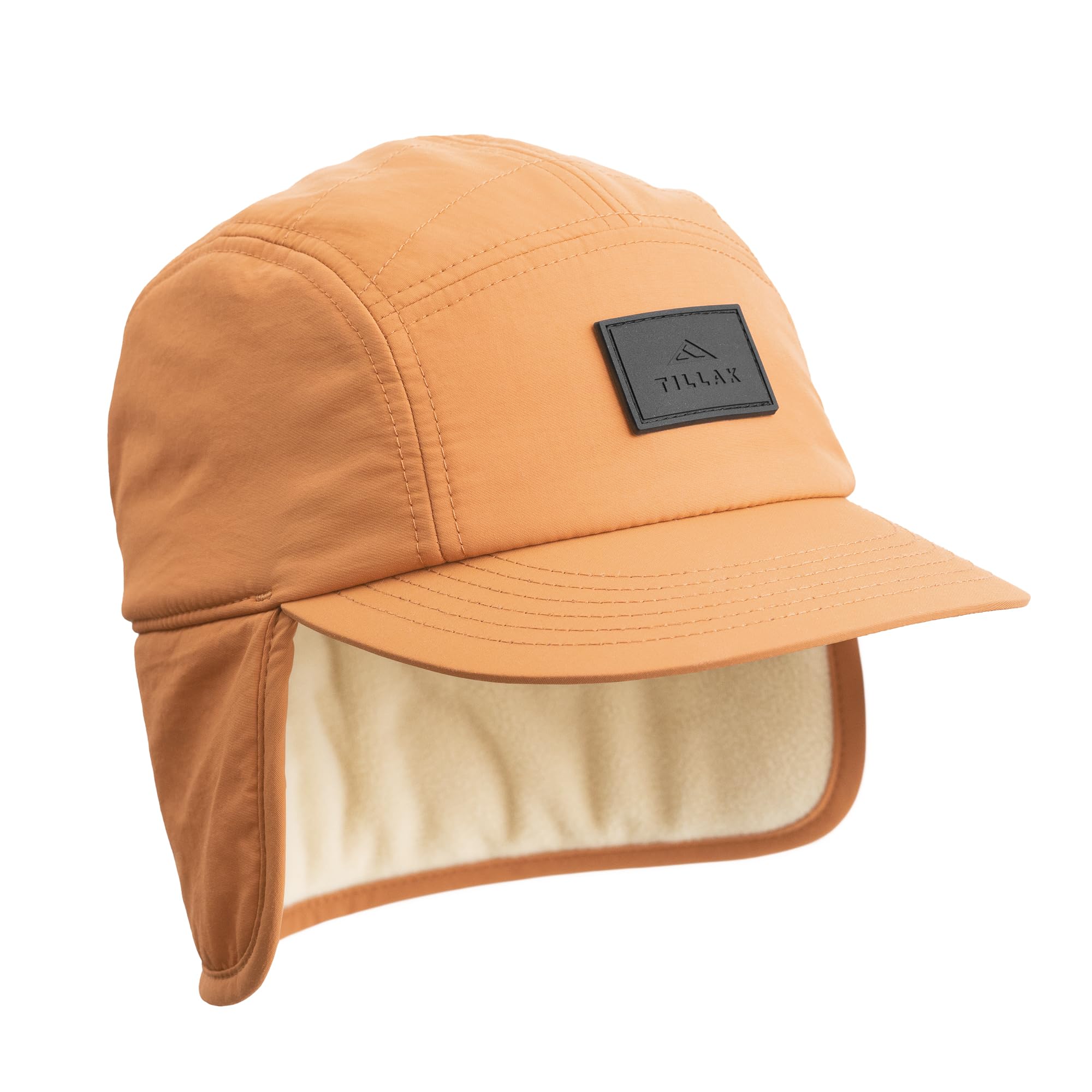 Tillak Tahoma Hat fully insulated with earflaps for cold protection.