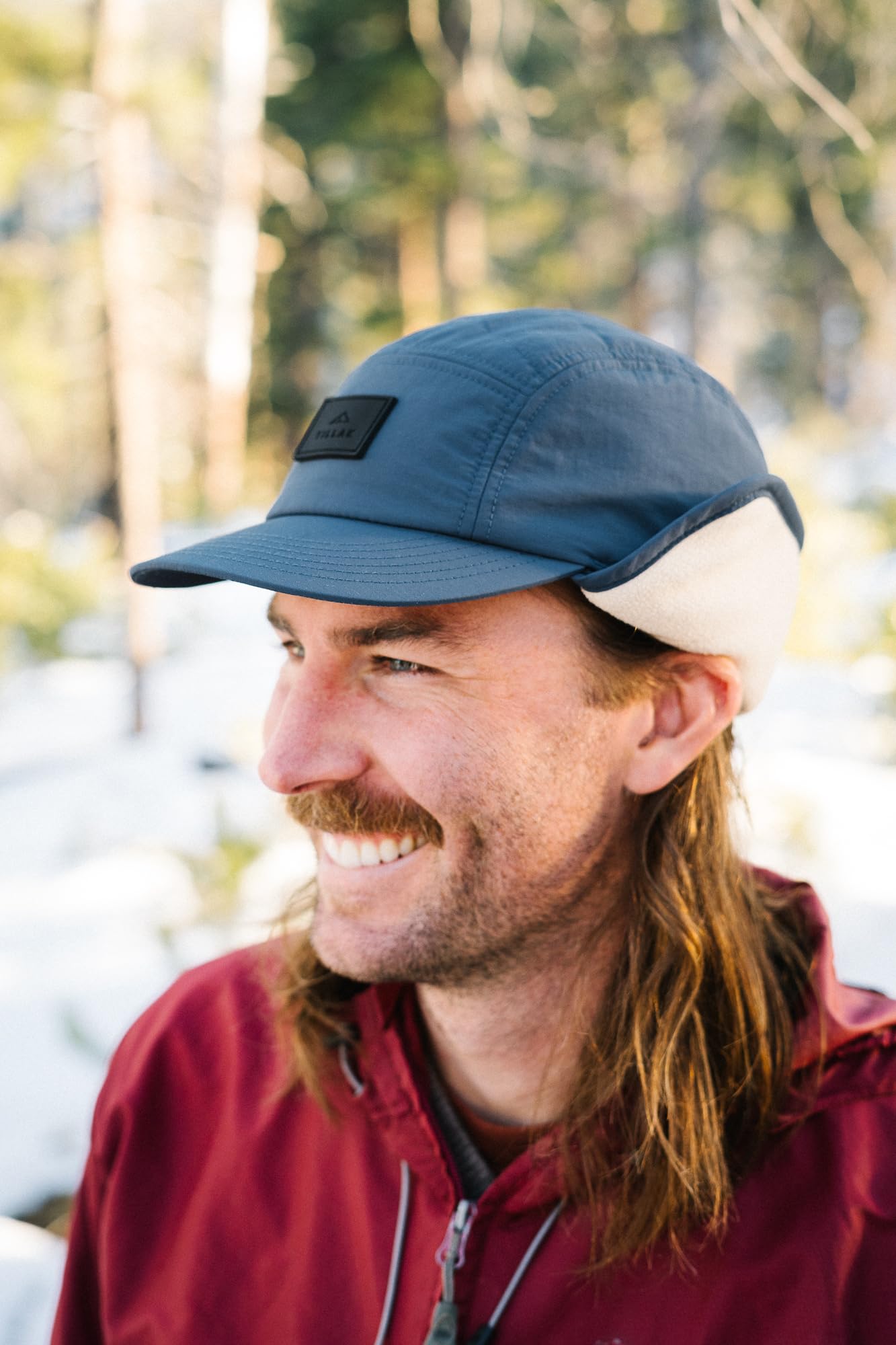 Tillak Tahoma Hat insulation closeup highlighting dual-layer warmth and fleece lining
