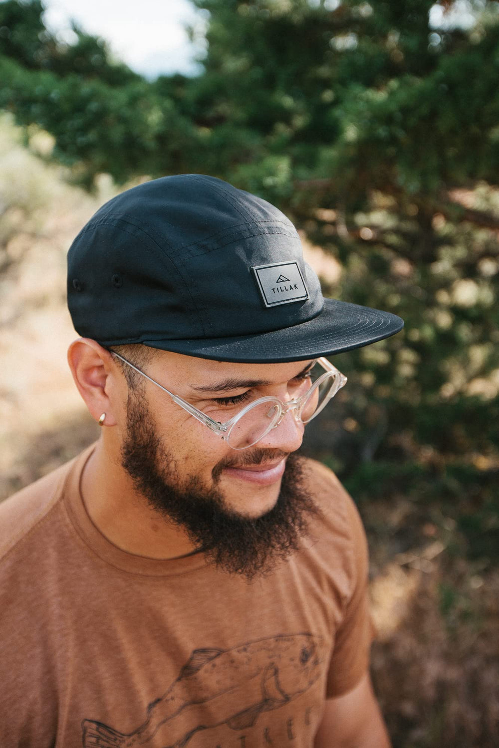 Tillak Wallowa Kodra Hat adjustable closure demonstrates customizable secure fit