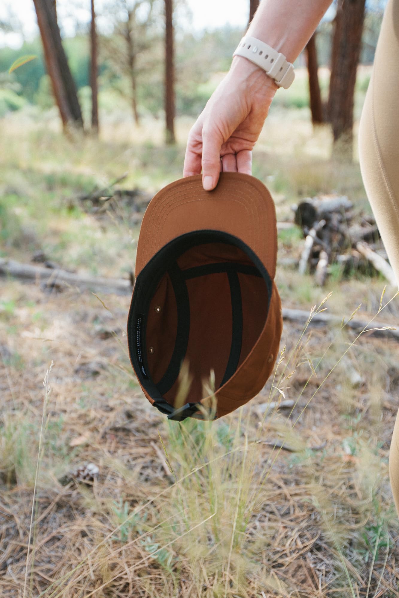Tillak Wallowa Kodra Hat packable stance proves easy pocket storage for travel