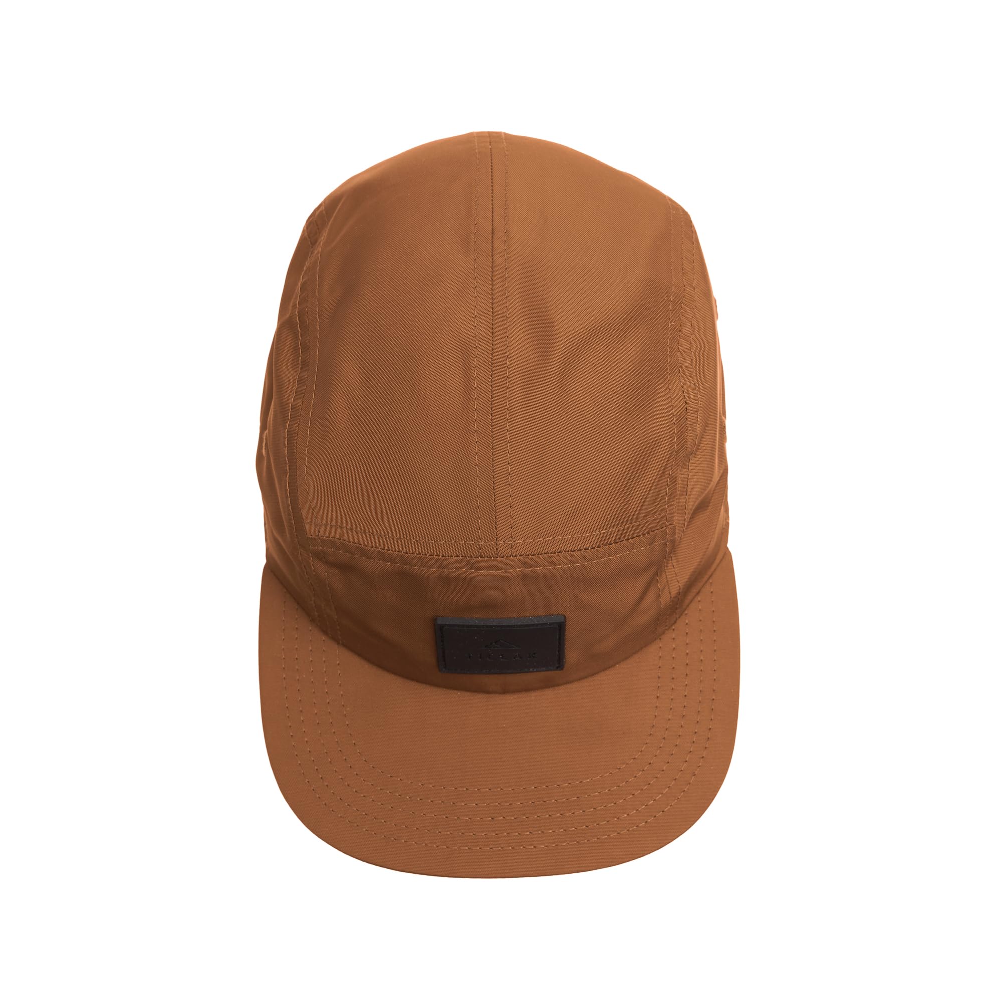 Hat packed down to slim bill profile