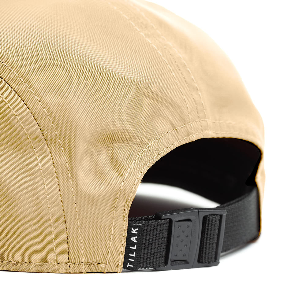 5-panel design detail of Tillak Wallowa Kodra Hat