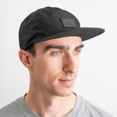Tillak Wallowa Kodra Hat side view highlights low profile 5 panel fit for all day comfort