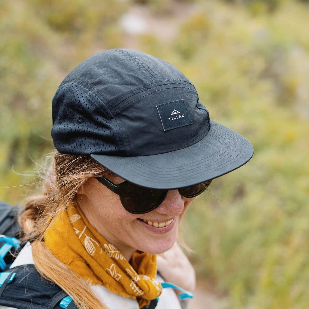 Tillak Wallowa Trail Hat lightweight silhouette in packing scenario