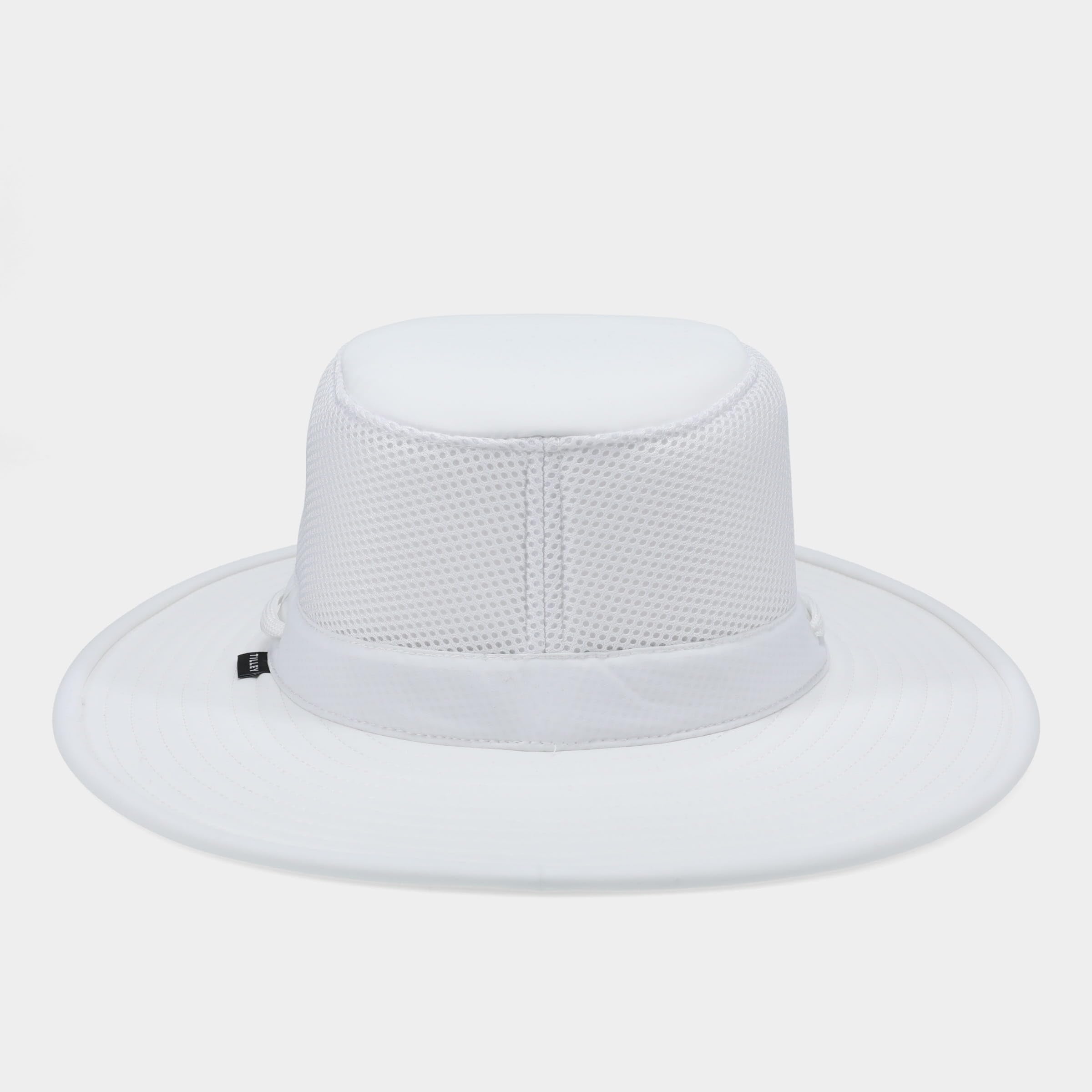 Tilley Airflo white finish features DWR for water resistance