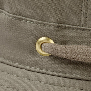 Tilley Airflo Organic Olive 6 7/8 band adjustment emphasizes secure, customizable fit