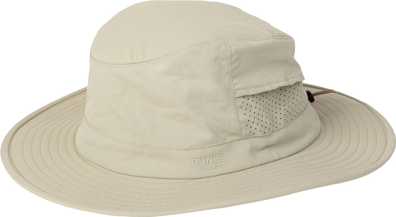 Tilley Dunes Explorer Hat Sand front view with sun protection for day trips