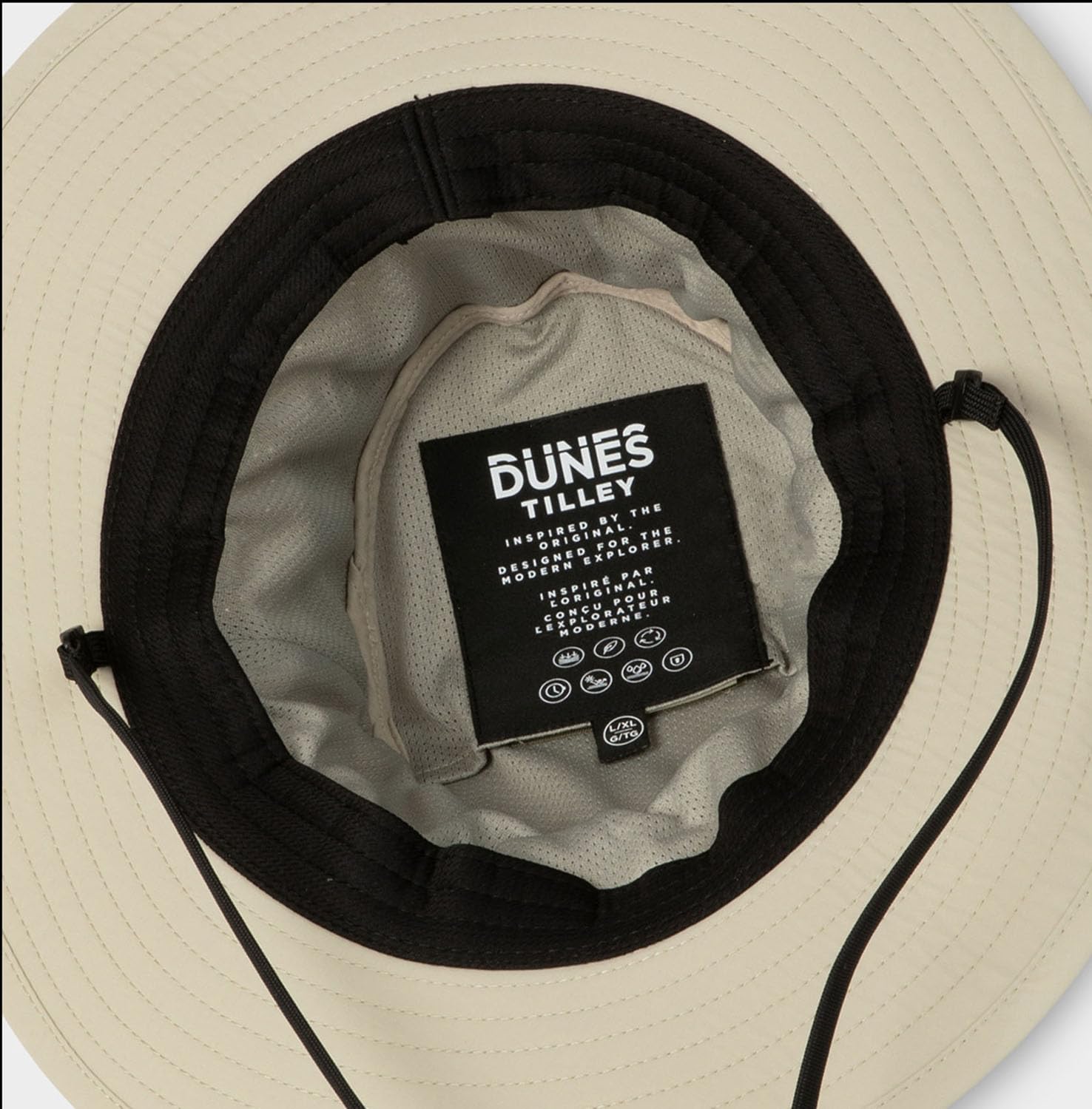 Tilley Dunes Explorer Hat sand packable design, easy storage during trips