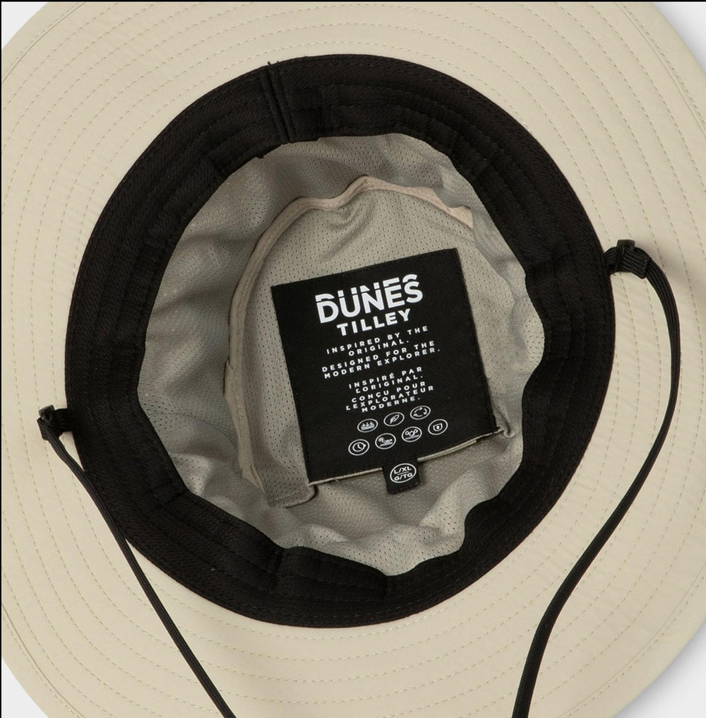 Tilley Dunes Explorer Hat sand packable design, easy storage during trips