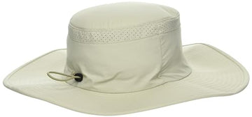 Tilley Endurables Dunes Solar Eclipse Hat, sand, side view, lightweight comfort for hiking.