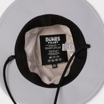 Tilley Endurables Dunes Explorer Hat, packable storage, easy travel companion.