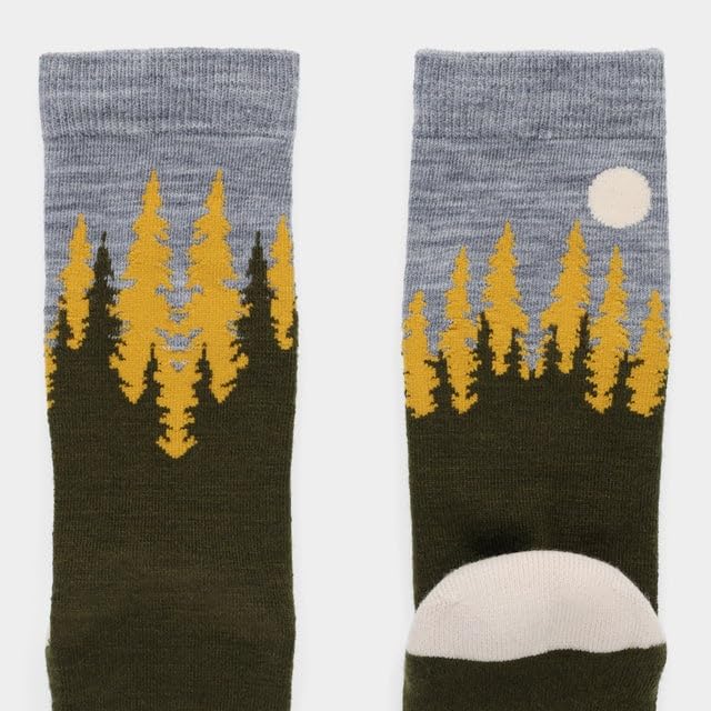 Tilley Landscape Sock khaki care label and durability cues