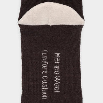 Tilley Landscape Sock merino blend fabric emphasizes warmth and durability.