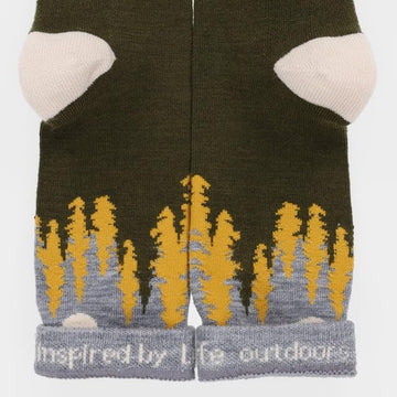 Tilley Landscape Sock in Khaki, made in USA, showcasing quality craftsmanship.