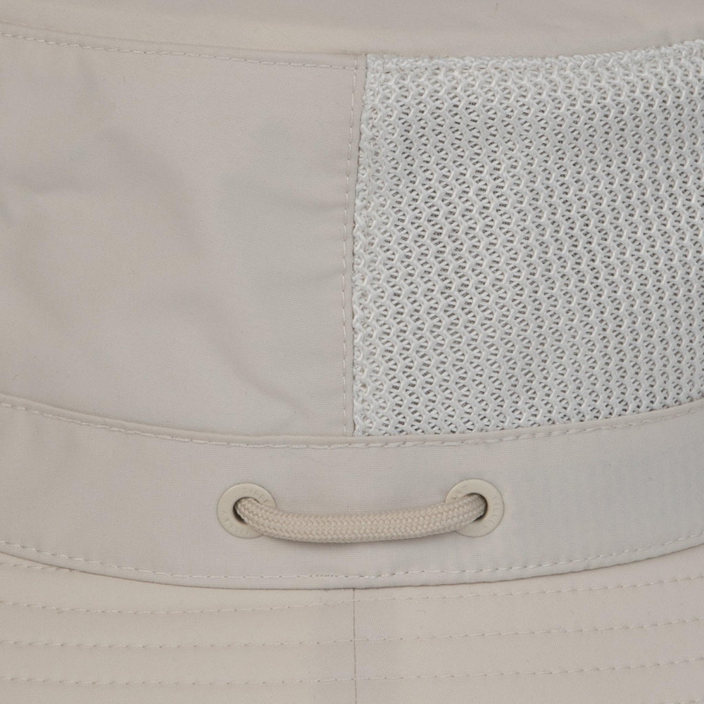 Tilley Standard LTM1 Airflo Bucket Hat back view — buoyant, water-ready design.