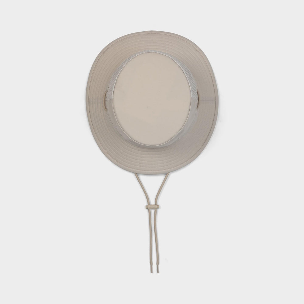 Tilley Standard LTM1 Airflo Bucket Hat pocket detail — hidden pocket for essentials.