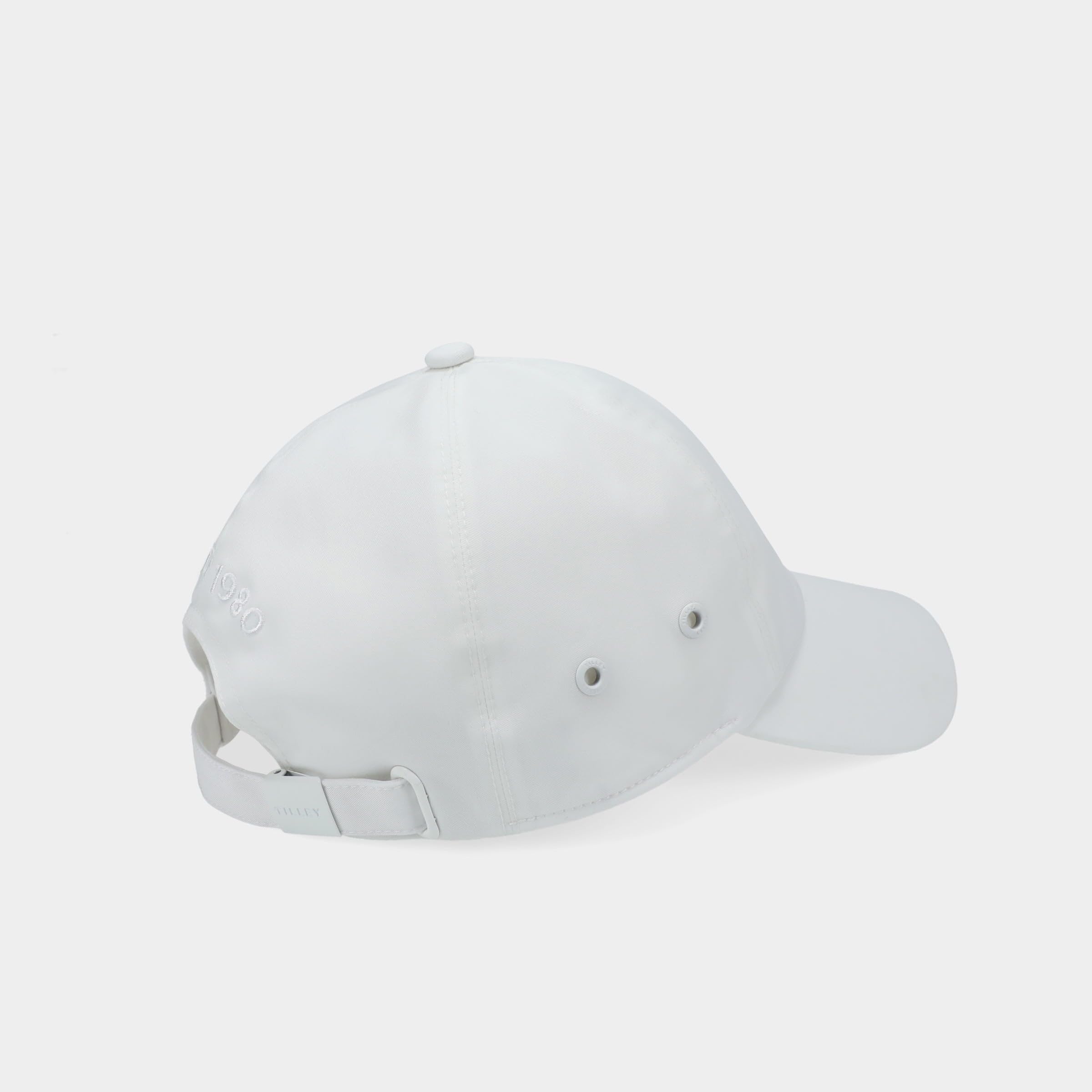 Tilley white elastic sweatband detail for all-day comfort