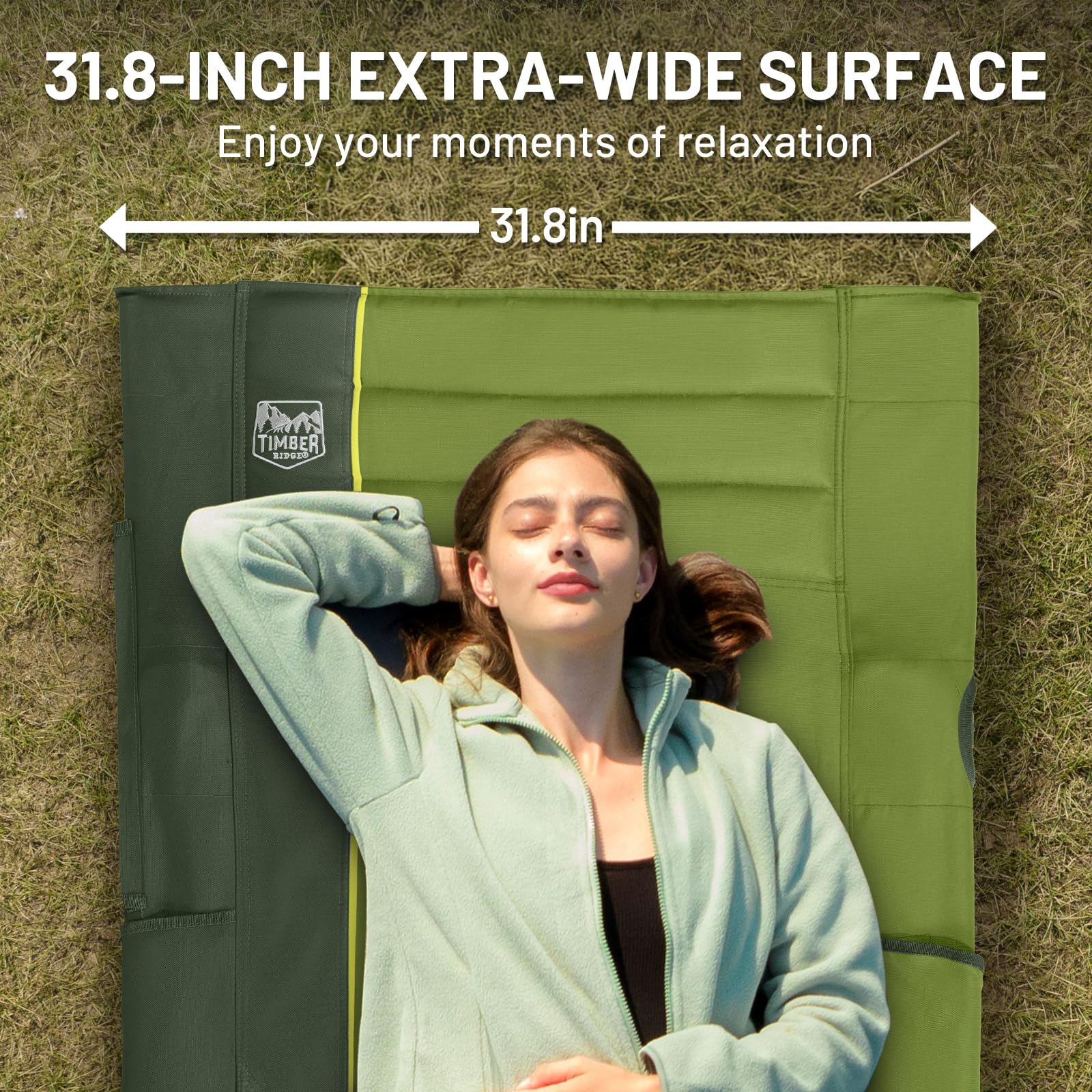 TIMBER RIDGE 600D polyester fabric highlights rip-resistant material