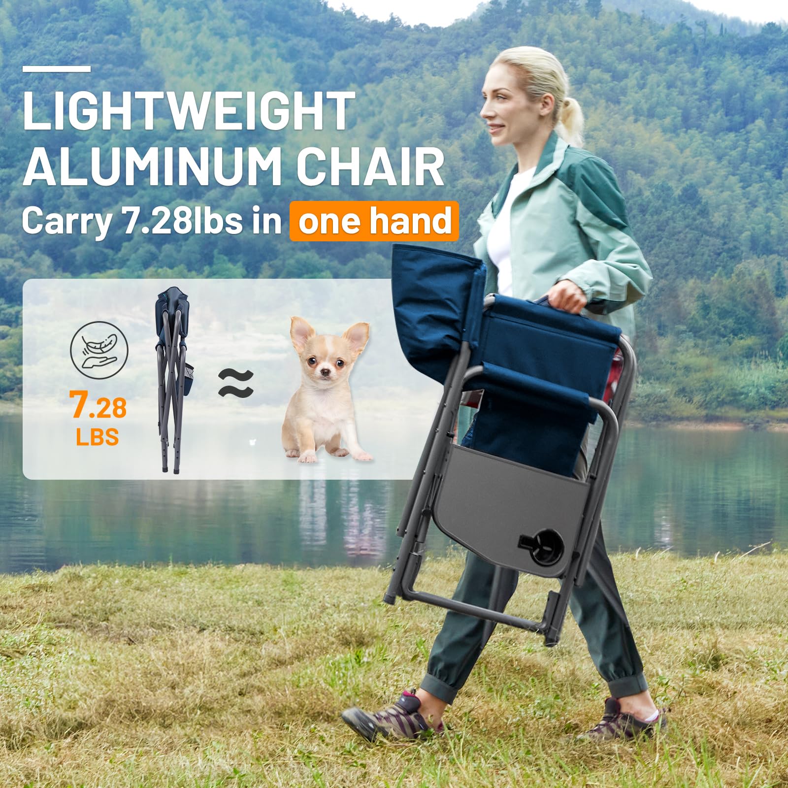 TIMBER RIDGE chair with padded armrests for comfortable, relaxing seats.