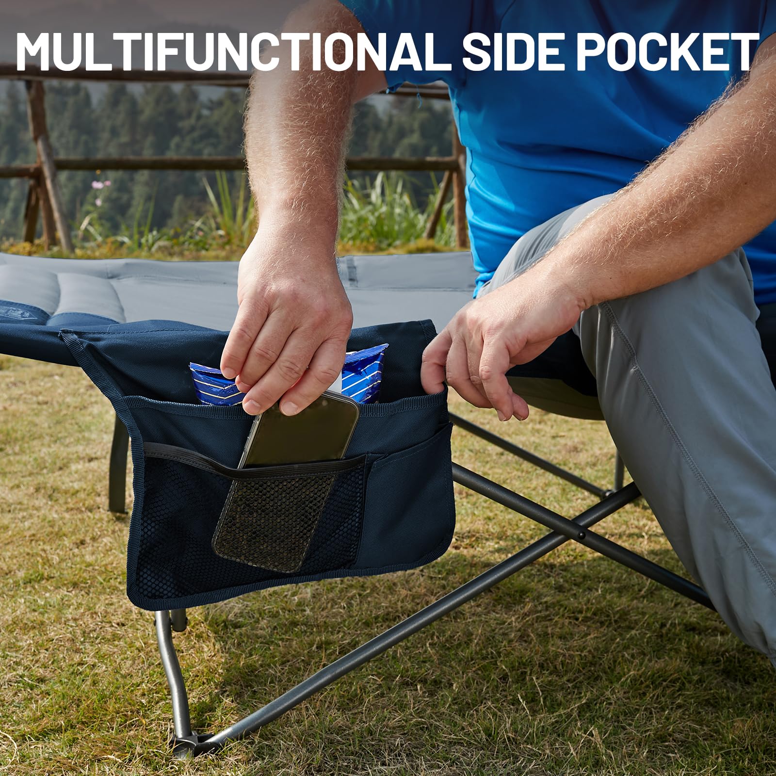 Timber Ridge suitable for tent camping, travel, and family gatherings.